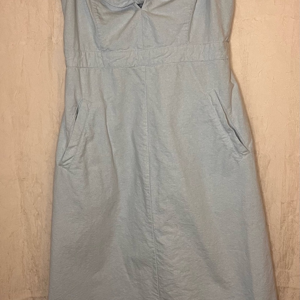 Elegant Light Blue Women's Dress